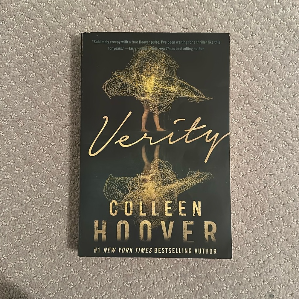 Verity book by Colleen Hoover